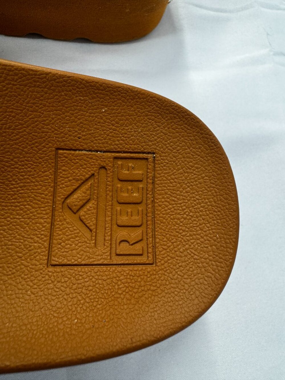 NWOT Reef Cushion Vista Hi Twist Black Brown Two-Strap Platform Sandals Sz 8 - Picture 6 of 13